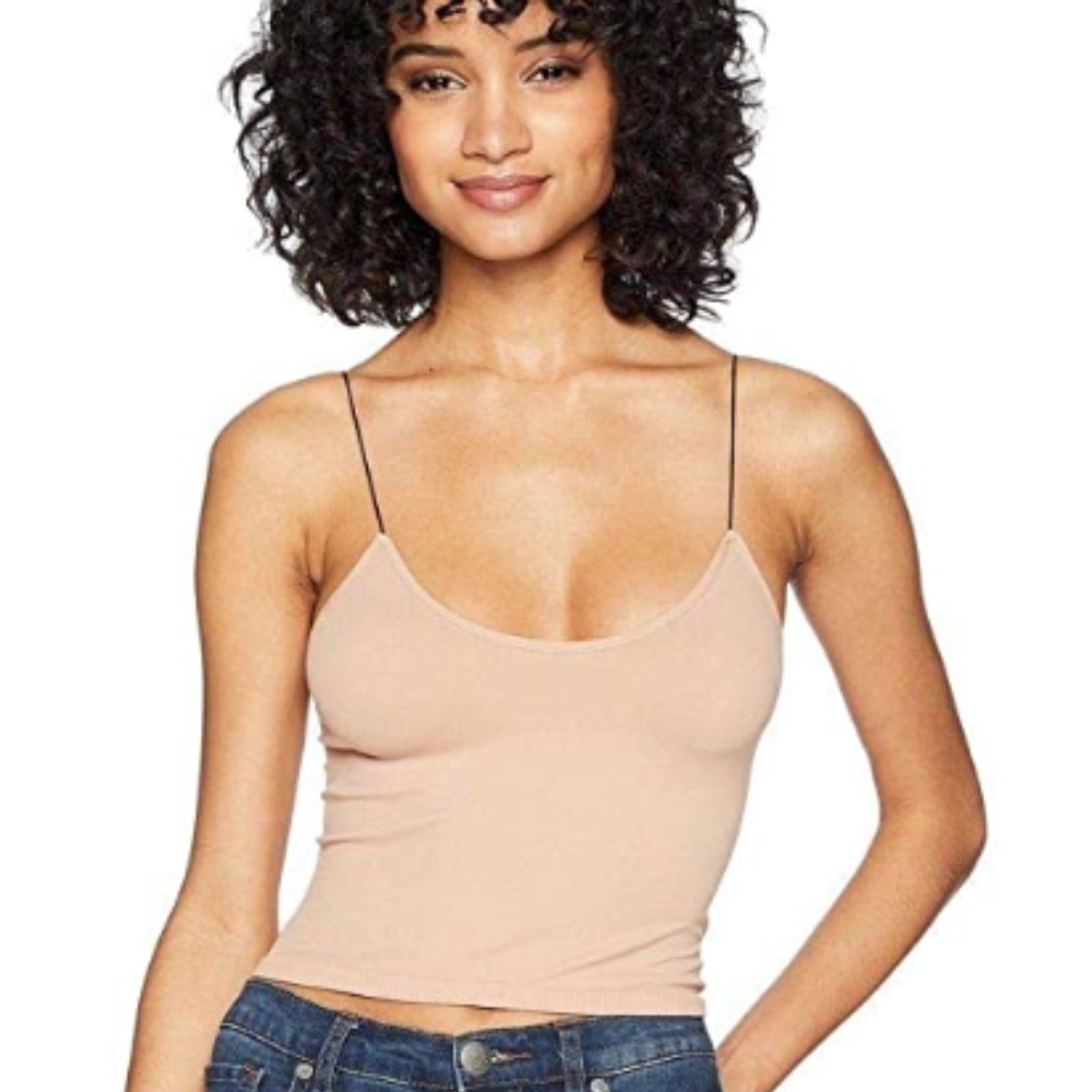 Free People Skinny Strap Brami Crop Top Tank XS/S